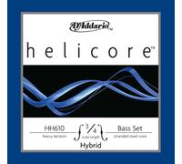 D'Addario Helicore 3/4 Scale Heavy Tension Hybrid Bass String Set