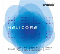 DAddario Helicore Cello D String 4/4 Size Medium