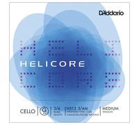 D'Addario Helicore 3/4 Scale Medium Tension Single G String for Cello