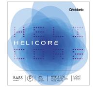 D'Addario Helicore 3/4 Scale Light Tension Hybrid Bass Single D String