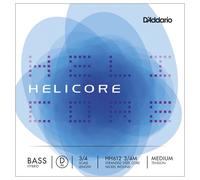 D'Addario Helicore 3/4 Scale Medium Tension Hybrid Bass Single D String