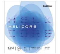 DAddario Helicore Hybrid Double Bass String Set 3/4 Size Light