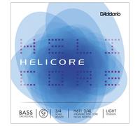 D'Addario Helicore 3/4 Scale Light Tension Orchestral Bass Single G String