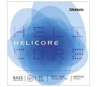 DAddario Helicore Orchestral Double Bass String Set 3/4 Size Medium