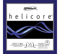 D'Addario Helicore Violín 10Blk A 1/8 Med (H3121/8M-B10)