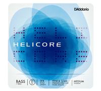 D'Addario Helicore 3/4 Scale Medium Tension Hybrid Bass Single E String