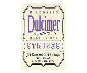 D'Addario J64 Jeu de Cordes Dulcimer
