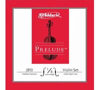 D'Addario J810-1/8M-B10 Prelude - Cuerdas para violín (tamaño 1/8, tensión media, 10 juegos de 10 unidades)