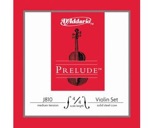 D'Addario J810 4/4M-B10 - Juego de cuerdas violín 4/4 Prelude, Medium (Pack de 10)
