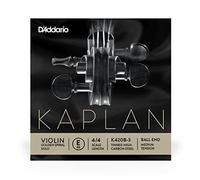 D'Addario K420B-3 Kaplan Golden Spiral 4/4 Scale Medium Tension Solo Single E String for Violin