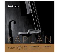 D'Addario Kaplan 4/4 Scale Medium Tension Single C String for Cello
