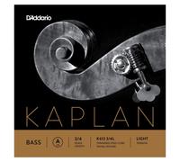 DAddario Kaplan Double Bass A String 3/4 Size Light