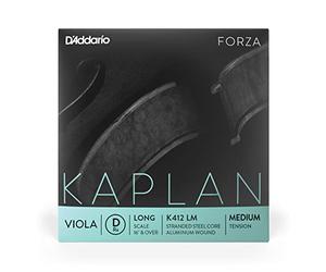 D'Addario Kaplan Forza Viola Single D String, Long Scale, MediumTension