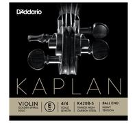 DAddario Kaplan Golden Spiral Solo Violin E String Ball End Heavy