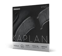 D'Addario Kaplan Vivo Viola String Set, Short Scale, Medium Tension
