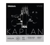 DAddario Kaplan Vivo Violin String Set 4/4 Size Heavy