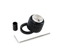D'Addario LokNob Large - Black/Silver