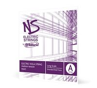 D'Addario NS Electric Long Scale Medium Tension Single A String for Viola