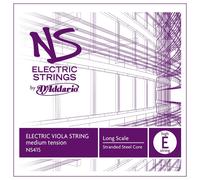 DAddario NS Electric Viola High E String Long Scale Medium