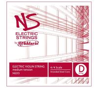 D'Addario NS Electric 4/4 Scale Medium Tension Single D String for Violin
