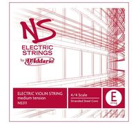 DAddario NS Electric Violin E String 4/4 Size Medium