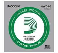 DAddario NW030 Nickel Wound Electric Guitar Single String .030