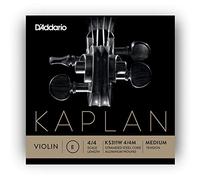 D'Addario Orchestral Zyex - Cuerda individual Mi para violín, escala 4/4, tensión dura, marrón