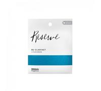 Cañas para clarinete D'Addario Woodwinds Organic Reserve Bb - Cañas para clarinete - Selladas individualmente - Fuerza 2,5, paquete de 3