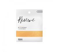 Cañas para clarinete D'Addario Woodwinds Organic Reserve Evolution Bb - Cañas para clarinete - Selladas individualmente - Fuerza 3,5, paquete de 3