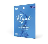 D'Addario Organics Royal Cañas para Saxofón Alto Fuerza 1.5, Paquete de 3