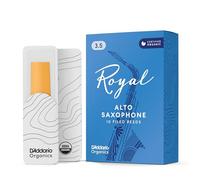 D'Addario Cañas para saxofón alto Rico Royal Fuerza 3.5 Paquete de 10