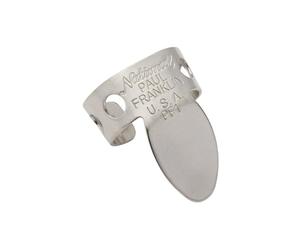 D'Addario Paul Franklin National Finger Picks para Guitarra y Banjo, Mediana, Níquel, Pack de 4