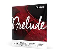 D'Addario Prelude 1/16 Scale Medium Tension Violin String Set