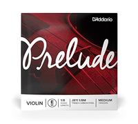 D'Addario Prelude 1/8 Scale Medium Tension Single E String for Violin