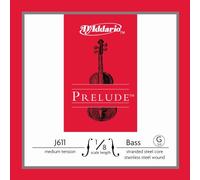 D'Addario Prelude Bass 10Blk G 1/8 M (J6111/8M-B10)