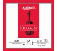 D'Addario Prelude Cello 10Blk C 1/2 Med (J10141/2M-B10)