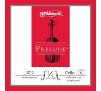 D'Addario Prelude Cello 10Blk D 1/2 Med (J10121/2M-B10)