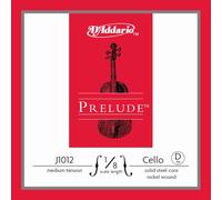 D'Addario Prelude Cello 10Blk D 1/8 Med (J10121/8M-B10)