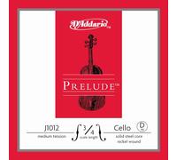 D'Addario Prelude Cello 10Blk D 3/4 Med (J10123/4M-B10)