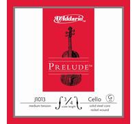 D'Addario Prelude Cello 10Blk G 3/4 Med (J10133/4M-B10)