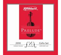 D'Addario Prelude Chello 10Blk Set 1/2 Med (J10101/2M-B10)