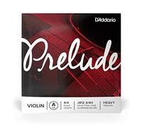 D'Addario Prelude Violin Single A String, 4/4 Scale, Heavy Tension