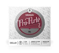 D'Addario Pro-Arte 3/4 Scale Medium Tension Single D String for Cello