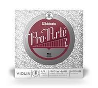 D'Addario Pro-Arte 4/4 Scale Medium Tension Single Aluminum Wound E String for Violin