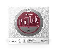 D'Addario Pro-Arte Cello Single C String, 1/2 Scale, Medium Tension