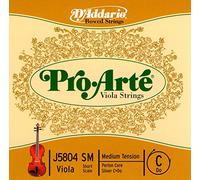 D'Addario Pro-Arte Short Scale Medium Tension Single C String for Viola