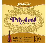 D'Addario Pro-Arté Violín 10Blk D 1/4 Med (J56031/4M-B10)