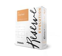 D'Addario Reserve Evolution Bb Clarinet Reeds, 10-pack, Strength 3.5+