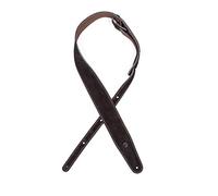D'Addario Reversible Leather Guitar Strap - Guitar Accessories - Electric Guitar Strap, Acoustic Guitar Strap, Acoustic Electric Guitar Strap & Bass Guitar Strap - Black/Brown Suede