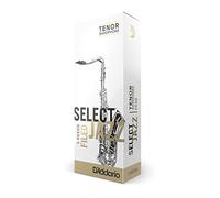 D'Addario Rico Filed Hard 3 Strength Select Jazz Reed for Tenor Sax (Pack of 5)